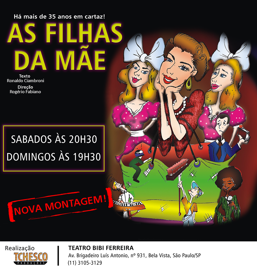 Página Inicial as filhas da mãe