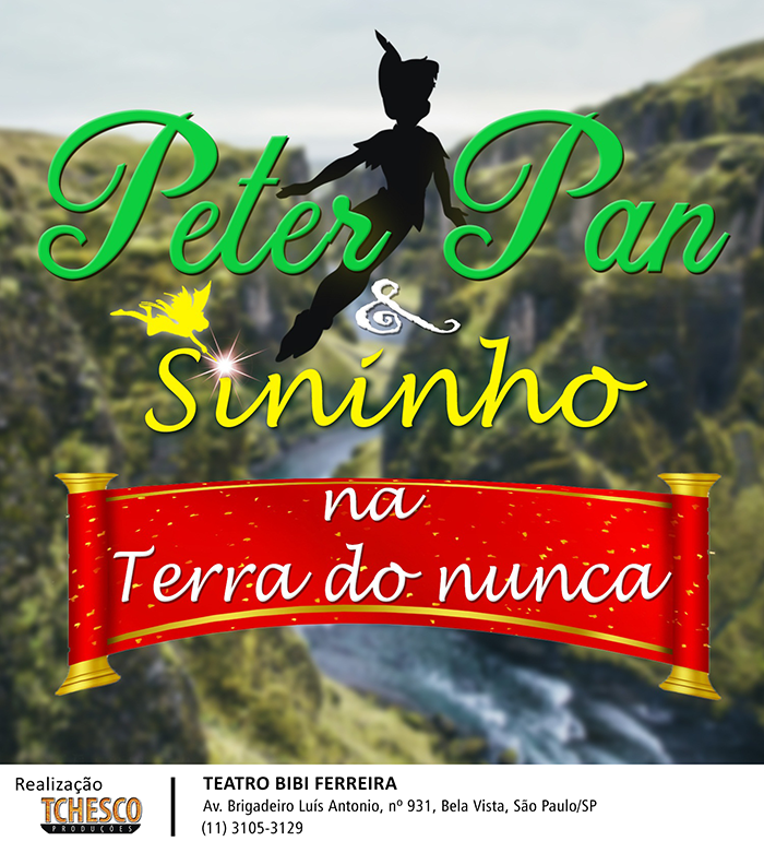 Página Inicial peter pan & sininho na terra do nunca